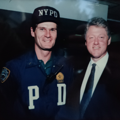 Bob Tellone and Bill Clinton